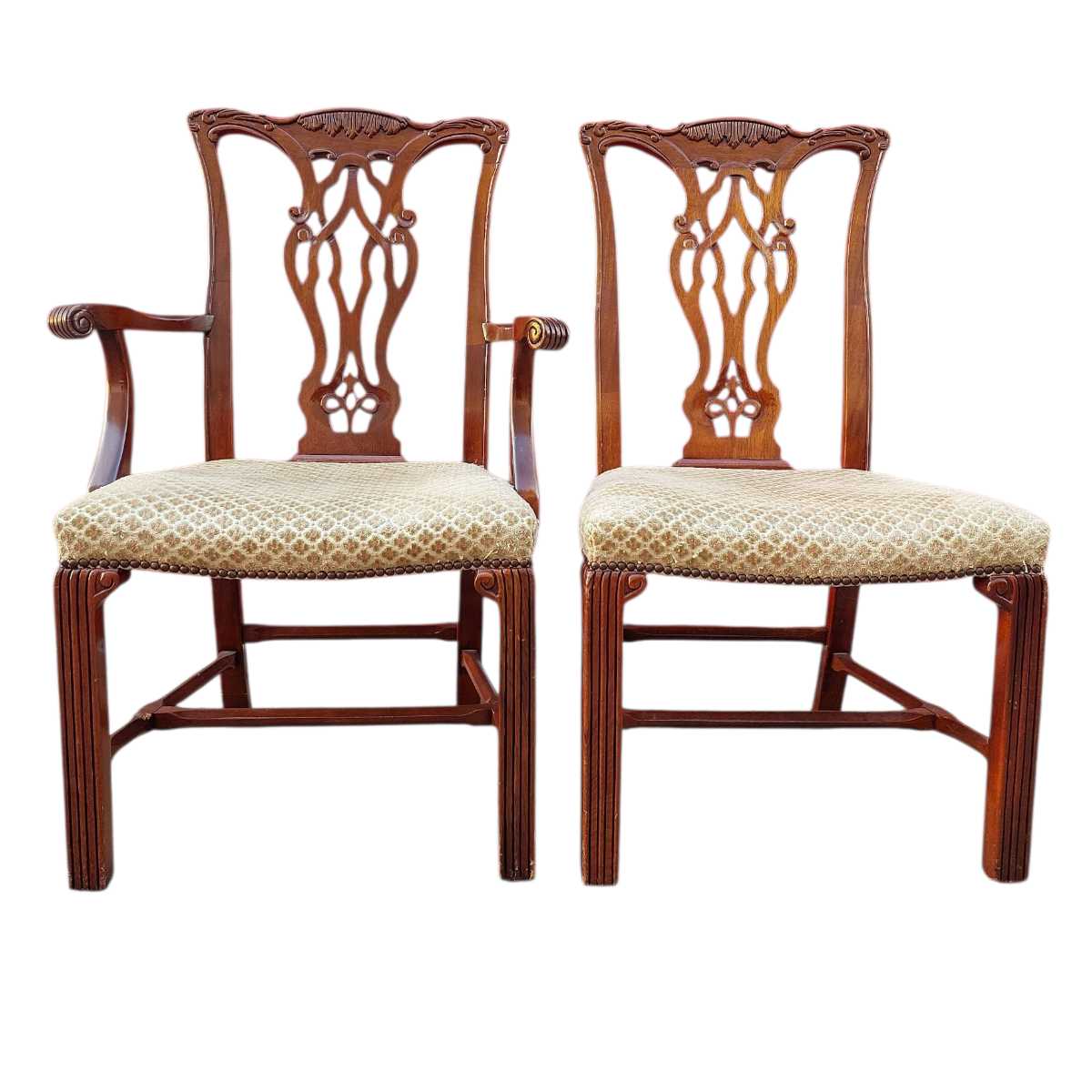 Pair of Chippendale Chairs