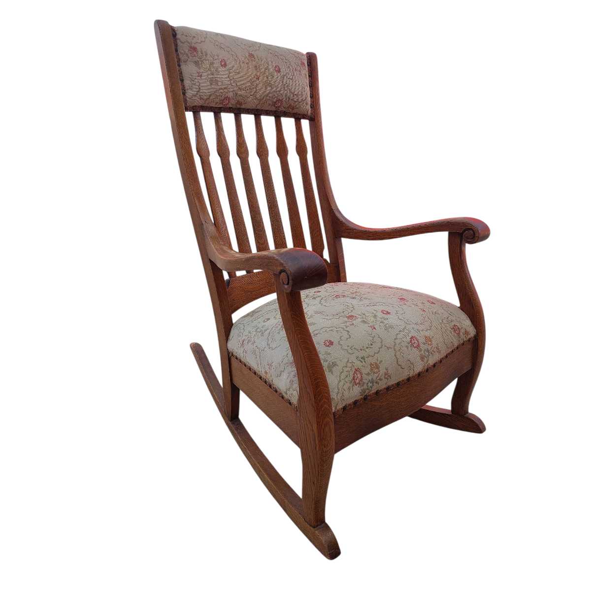 Antique Colonial Rocking Chair