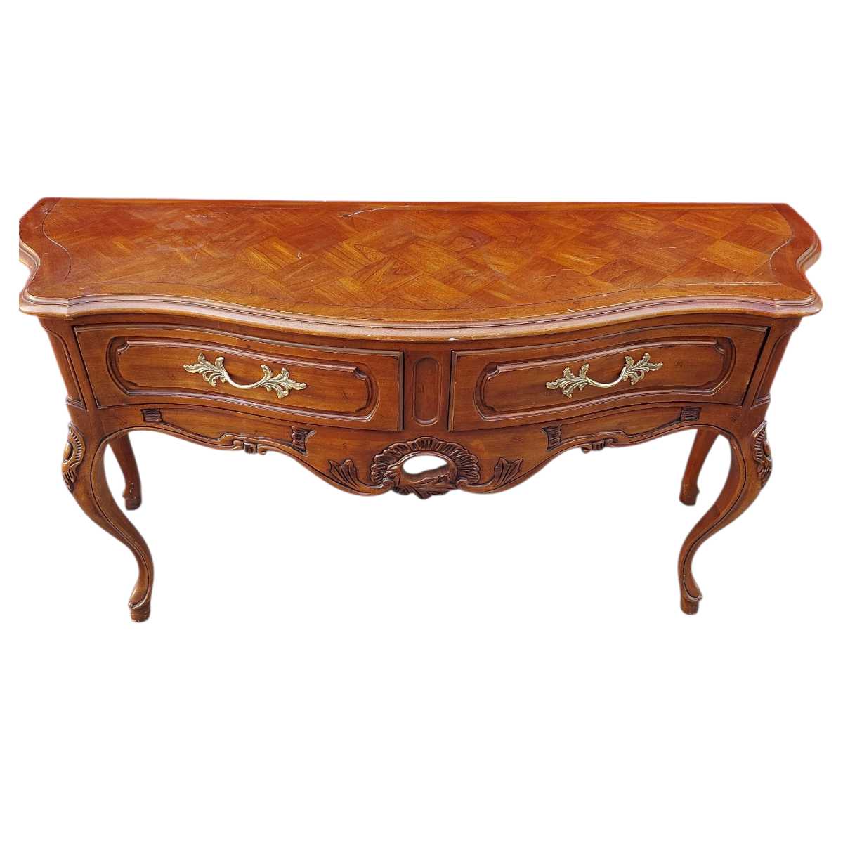 Carved Console table