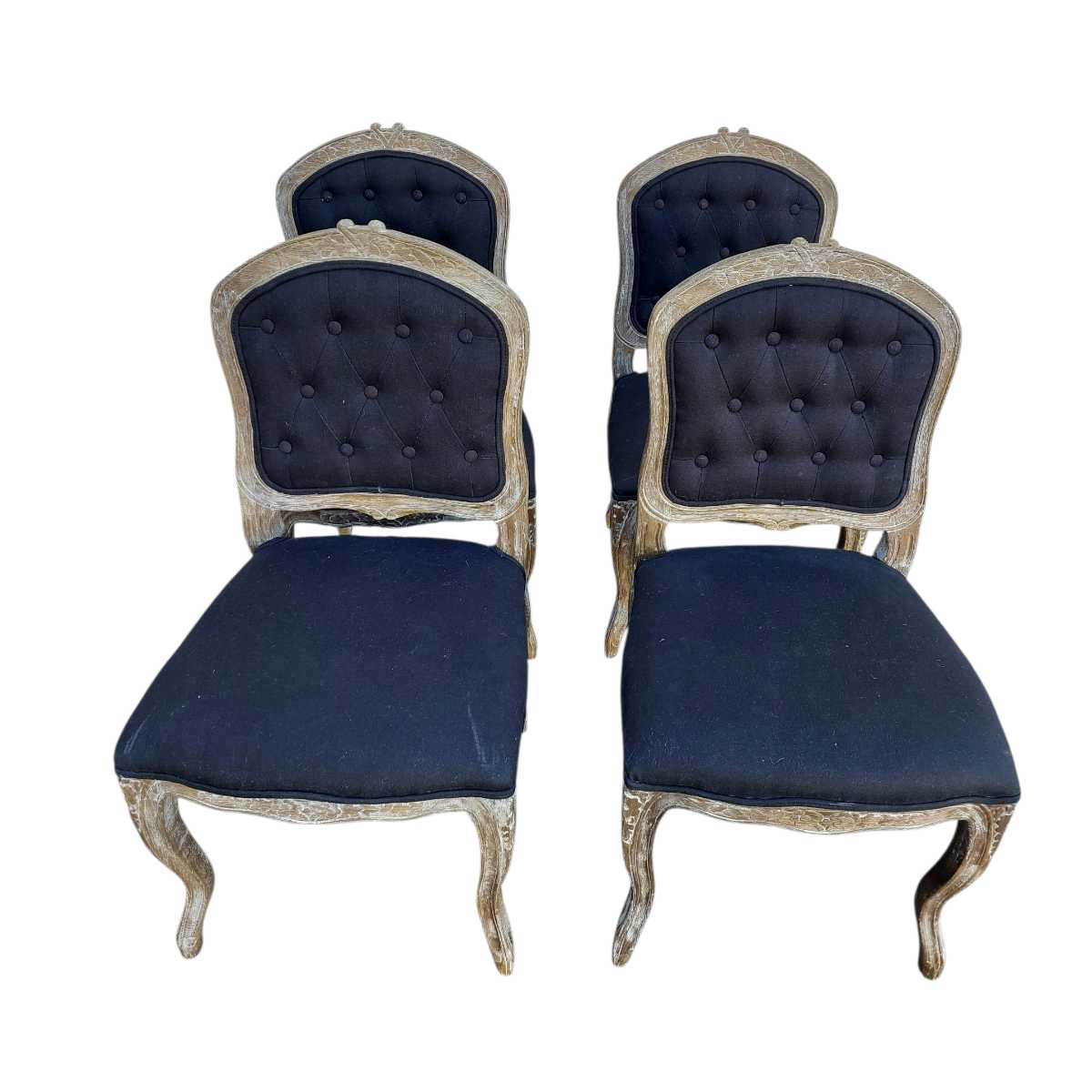 4 French Style Dining Chairs