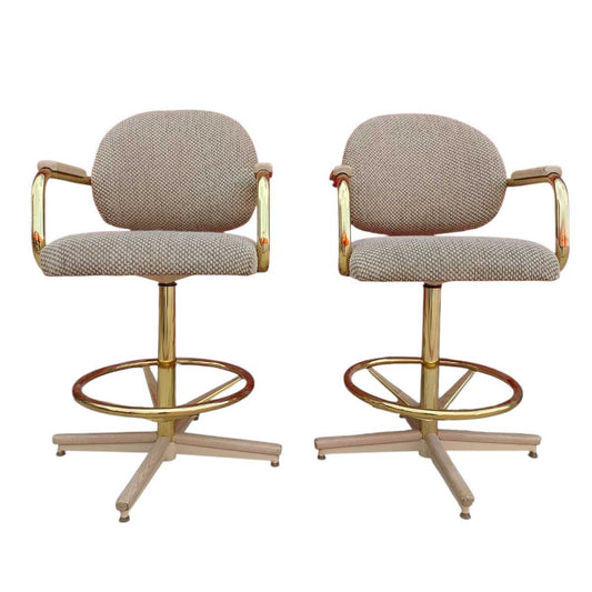 Pair of Retro Barstools 26"