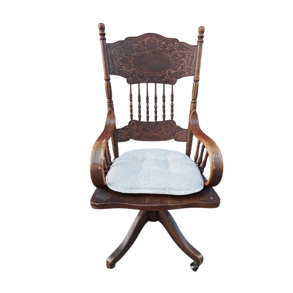 Antique colonial Executive office chairs