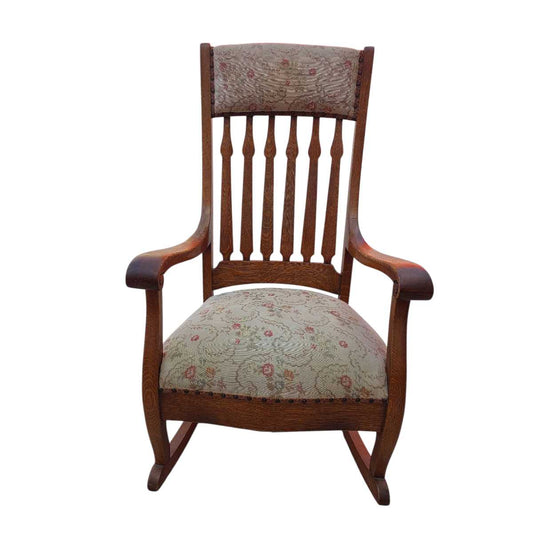Antique Colonial Rocking Chair